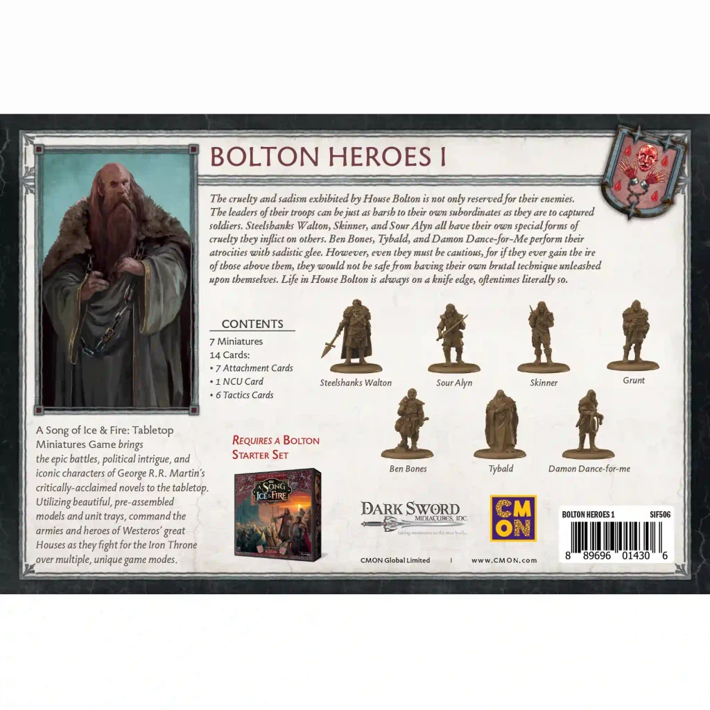 Helden von Haus Bolton 1 - A Song of Ice & Fire