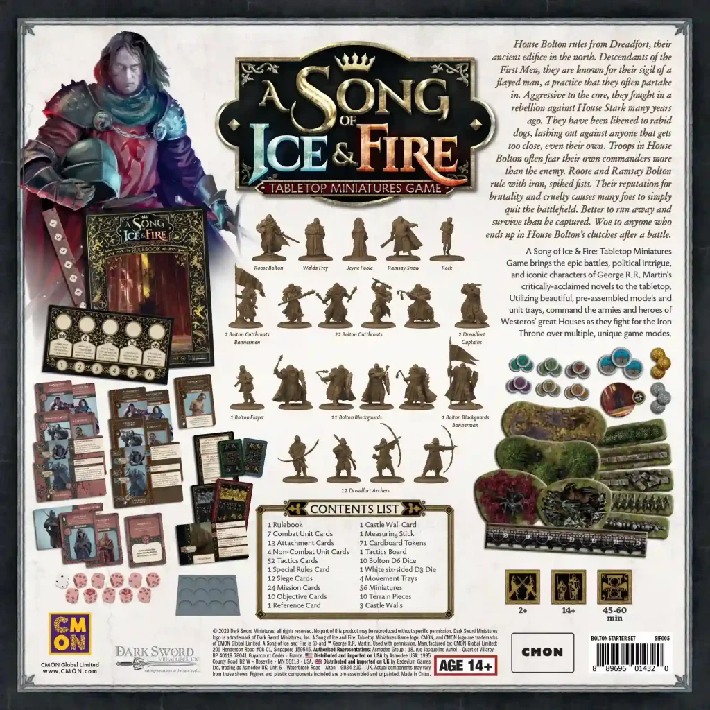 Bolton Starterset - A Song of Ice & Fire