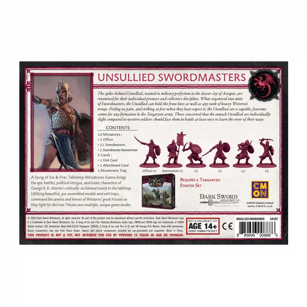 Schwertmeister der Unbefleckten (Unsullied Swordmasters)