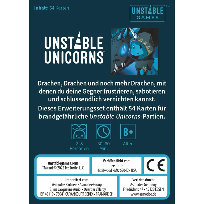 Drachen Erweiterungsset - Unstable Unicorns