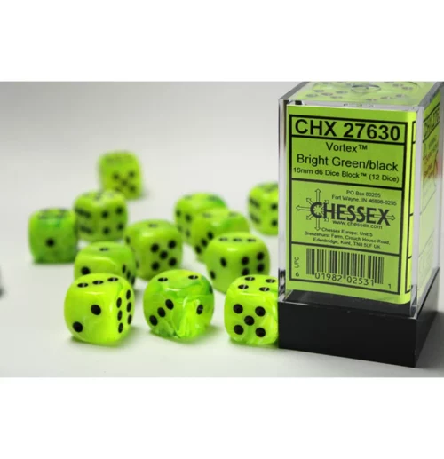 Vortex Bright Green/black 16mm d6