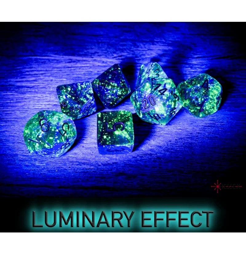 Nebula Oceanic/gold Luminary Polyhedral (7)