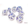 Borealis Icicle/light blue Luminary Polyhedral