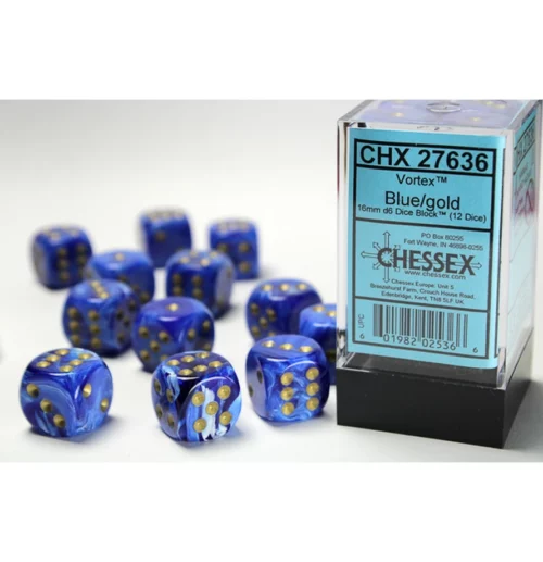 Vortex Blue/gold 16mm d6