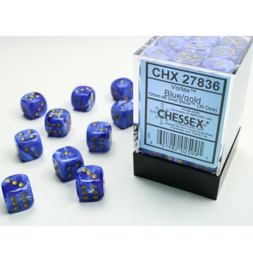 Vortex Blue/gold 12mm d6