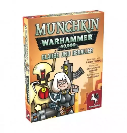 Munchkin Warhammer 40000: Glaube und Geballer