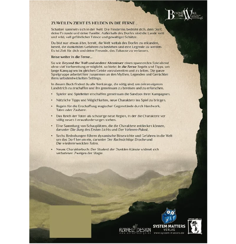 Beyond the Wall – In die Ferne back Beyond the Wall – In die Ferne back