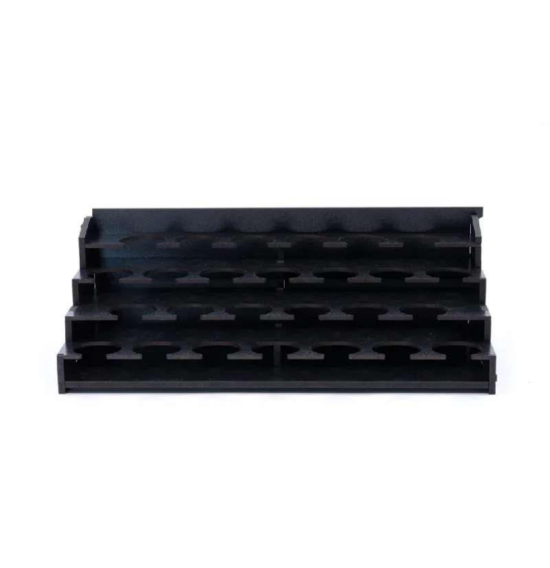 Black Racks Top Pigment front view Black Racks Top Pigment front view