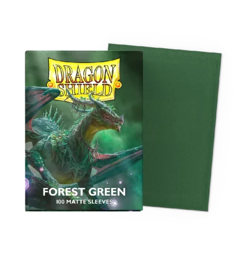 Dragon Shield Forest Green Matte Sleeves