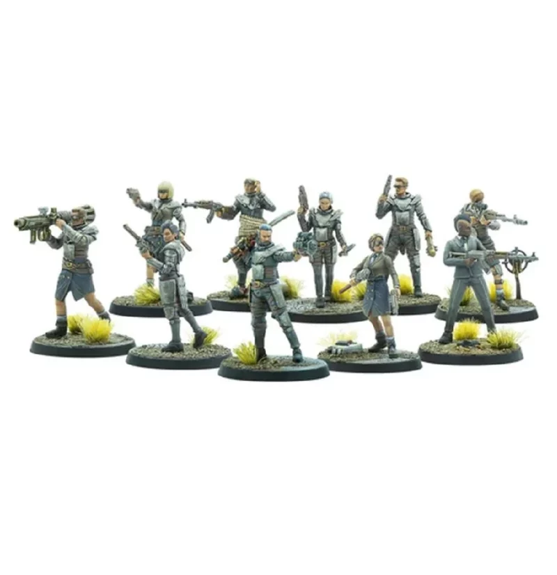 Fallout Factions Starter Set minis_1 Fallout Factions Starter Set