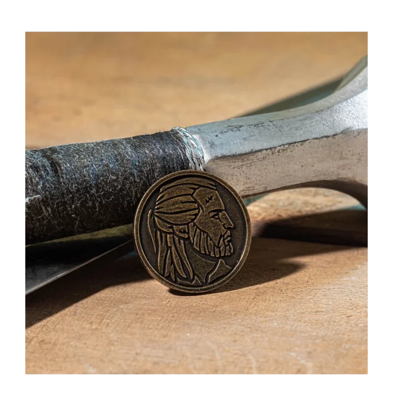 Geralt - The Silver Sword coin The Witcher Dice Set: Geralt - The Silver Sword (7)