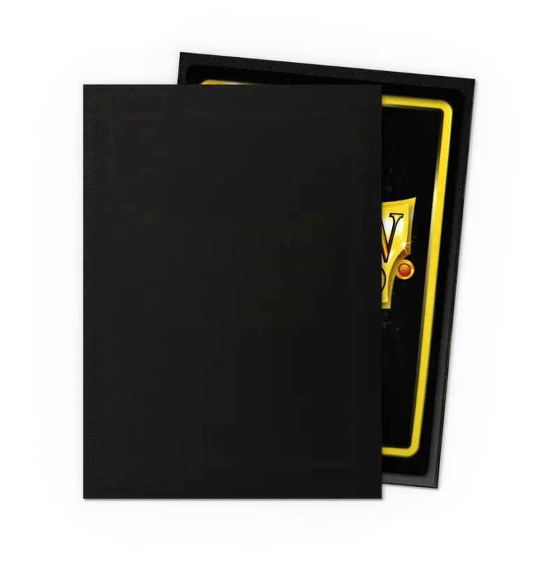 Jet - Matte Sleeves 2 Dragon Shield Jet Matte Sleeves