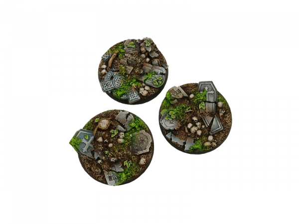 Graveyard Bases, Round 50mm (2)