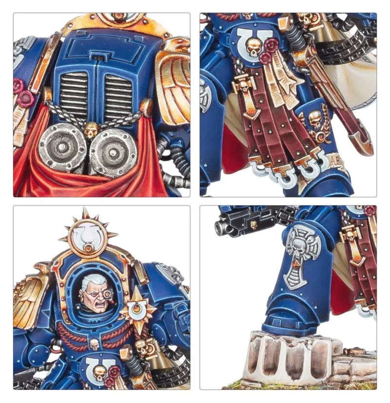 Marneus Calgar in Armour of Antilochus details 2 Marneus Calgar