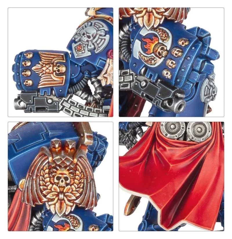 Marneus Calgar in Armour of Antilochus details Marneus Calgar in Armour of Antilochus details