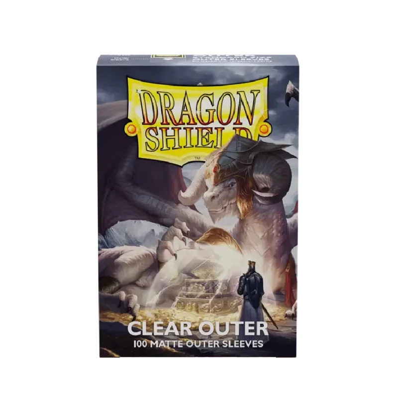 Dragon Shield Clear Matte Outer Sleeves