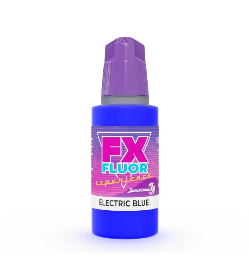 Scale Color Electric Blue