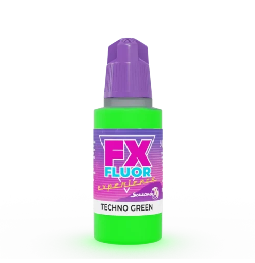 Scale Color Techno Green