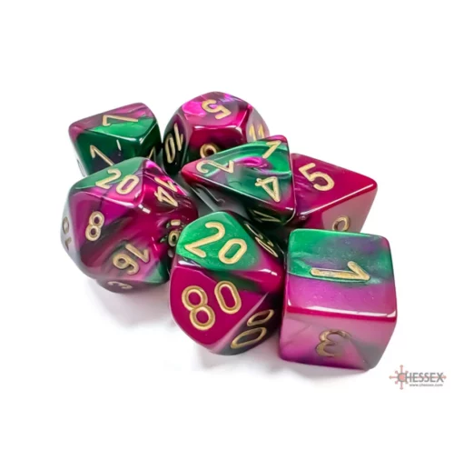 Gemini Green-Purple/gold Polyhedral Gemini Green-Purple/gold Polyhedral