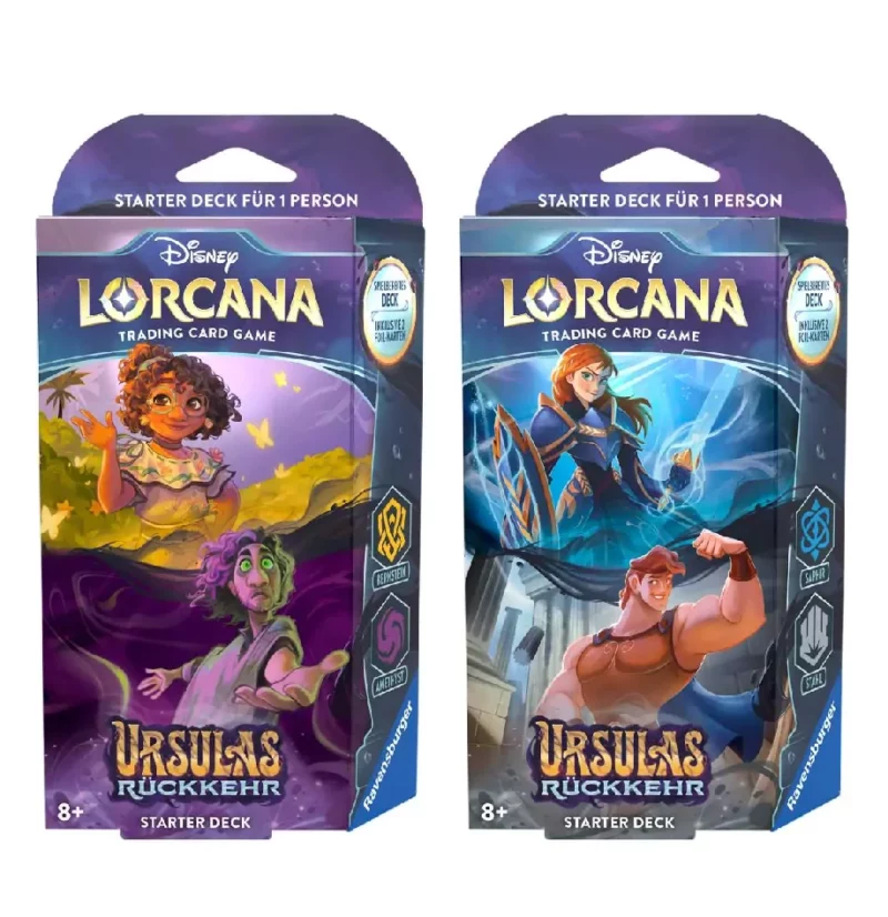 Disney Lorcana Ursulas Rückkehr Starter Deck Set (DE) Disney Lorcana Ursulas Rückkehr Starter Deck Set (DE)