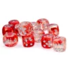 Nebula Red/silver Luminary 16mm d6 Nebula Red/silver Luminary 16mm d6