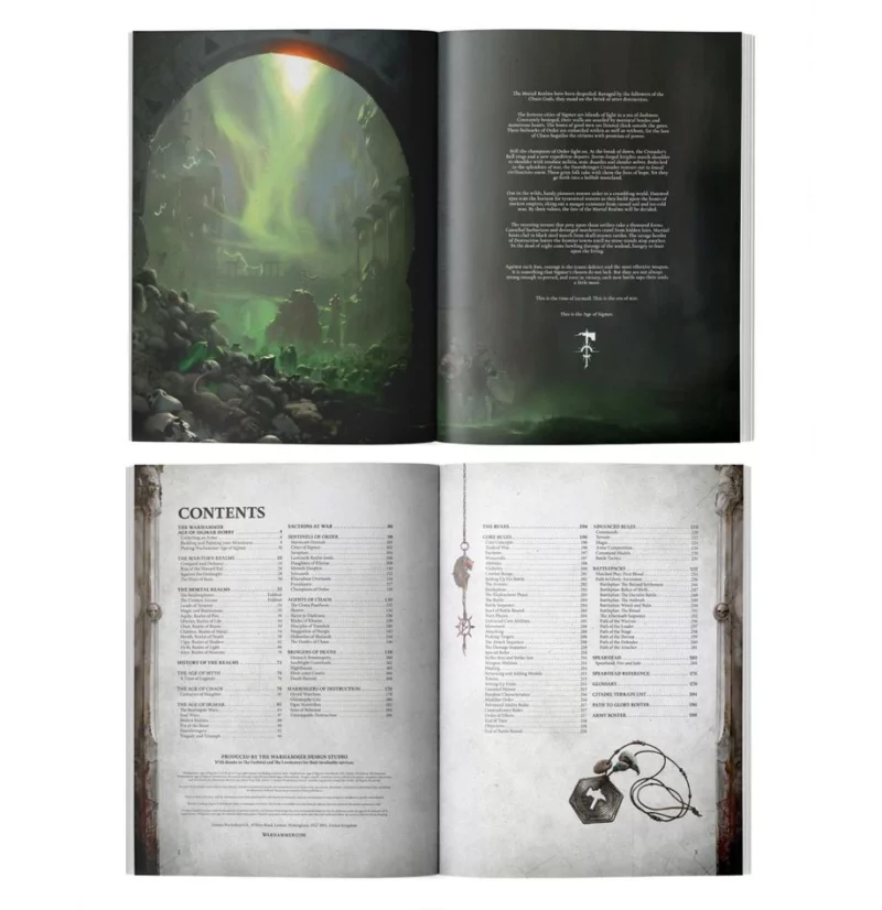 Age of Sigmar Core Book (ENG) inner view