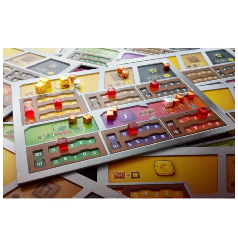 Terraforming Mars Deluxe Spielertableaus