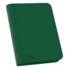 Ultimate Guard: Zipfolio 160 8-Pocket Xenoskin - Green Ultimate Guard: Zipfolio 160 8-Pocket Xenoskin - Green