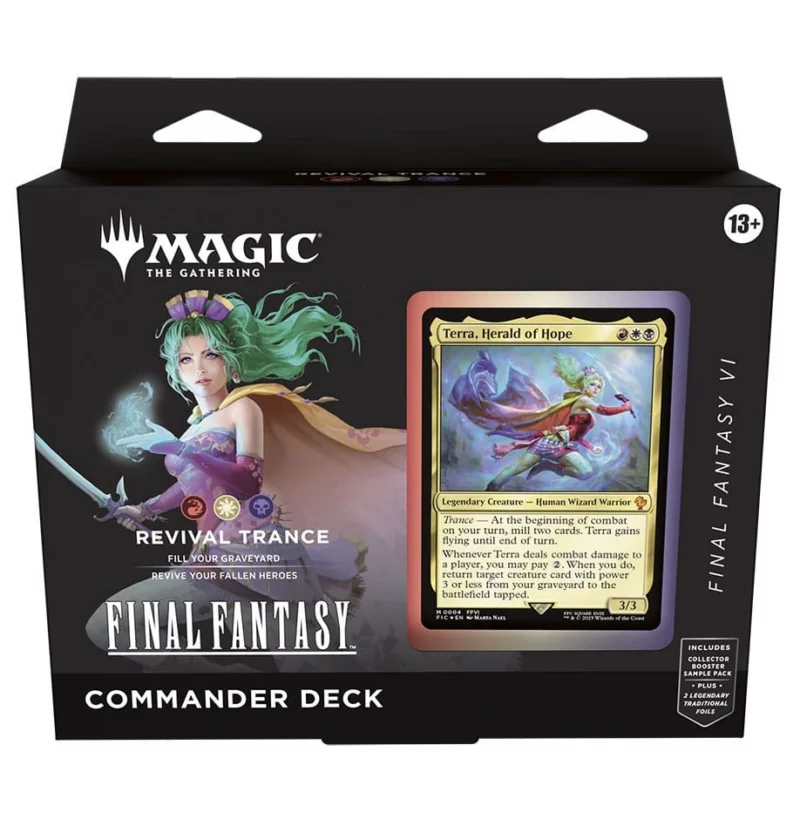 Final Fantasy Commander Deck 1 Revival Trance Commander Deck