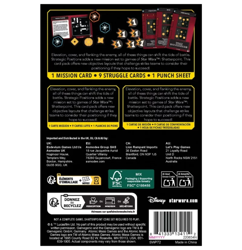 Strategic Positions - Shatterpoint Mission Pack 2 Strategic Positions - Shatterpoint Mission Pack