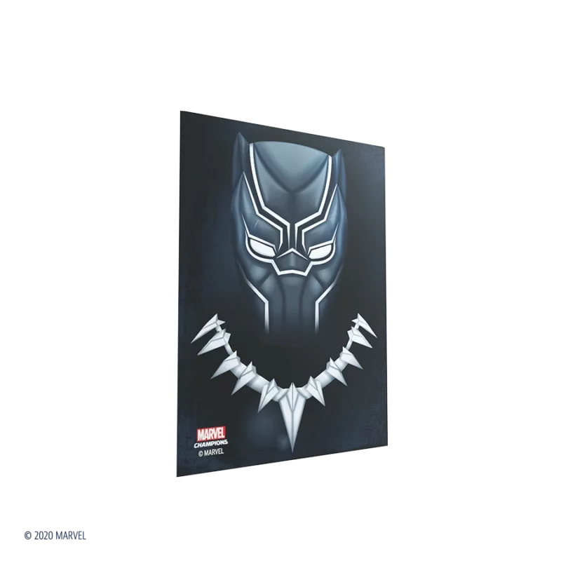 Marvel Champions Art Sleeves - Black Panther (50 + 1) Marvel Champions Art Sleeves - Black Panther (50 + 1)
