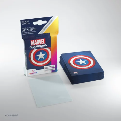 Marvel Champions Art Sleeves Captain America