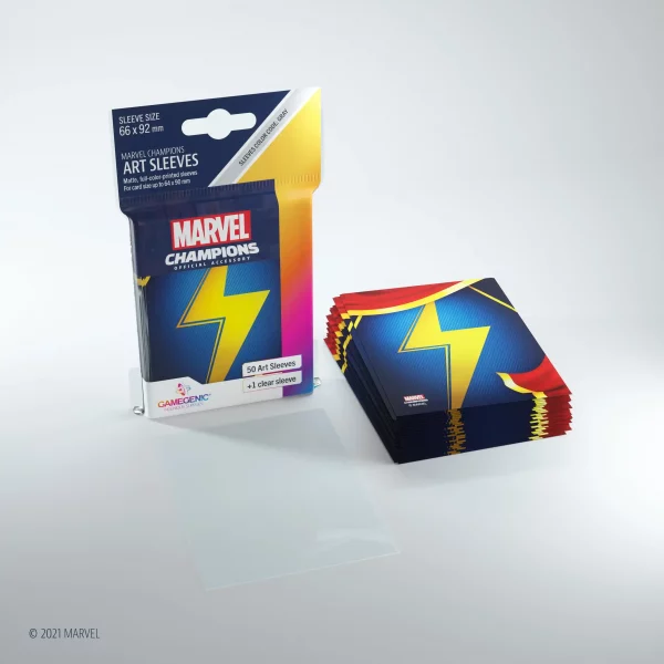 Marvel Champions Art Sleeves Ms. Marvel