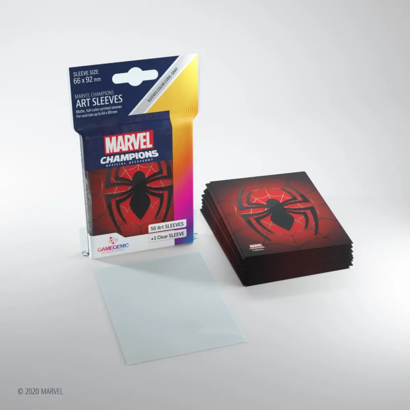 Marvel Champions Art Sleeves Spider-Man
