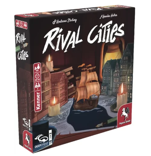 Rival Cities box cover Rival Cities box cover