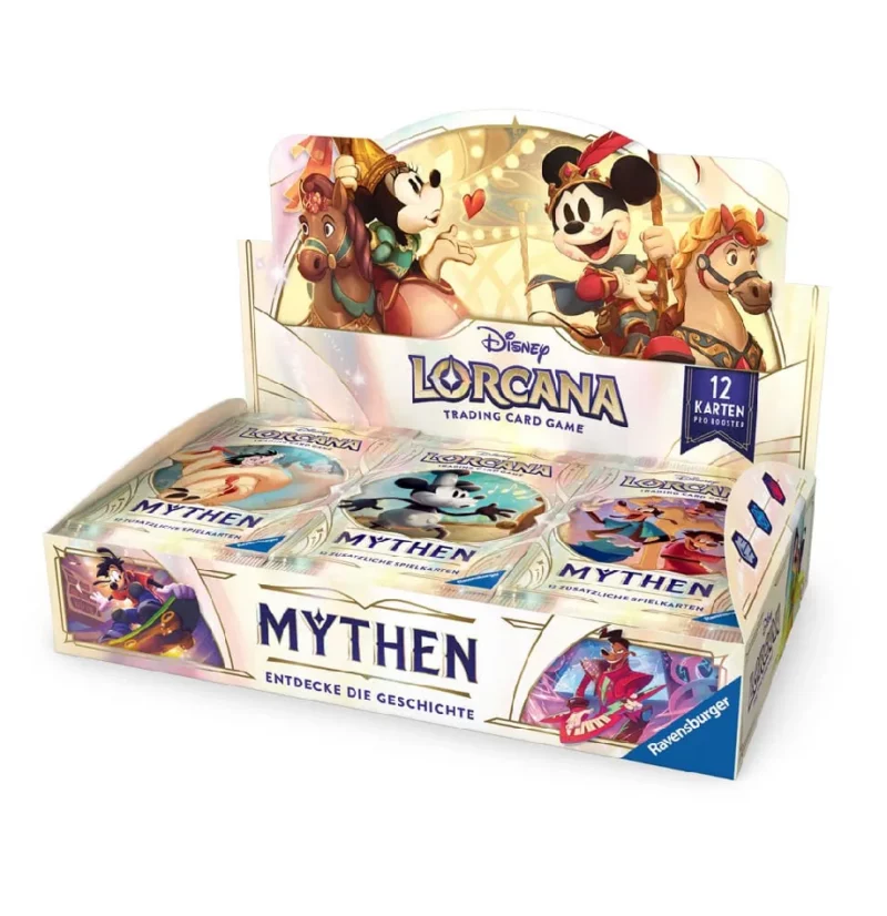 Lorcana Mythen Booster Display