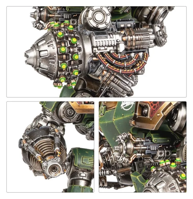 Saturnine Siege Dreadnought - Ophion Configuration detail