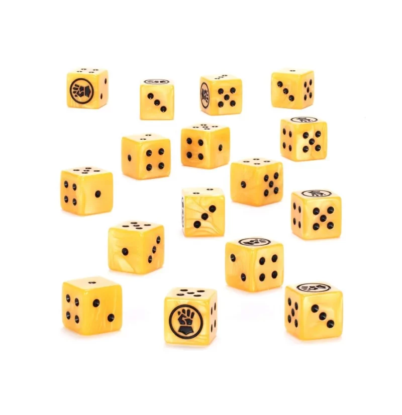 Imperial Fists Dice full