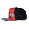 Superman Red Snapback Cap side Superman Red Snapback Cap side
