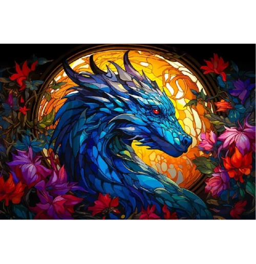 Dragonflower Playmat (umnäht)