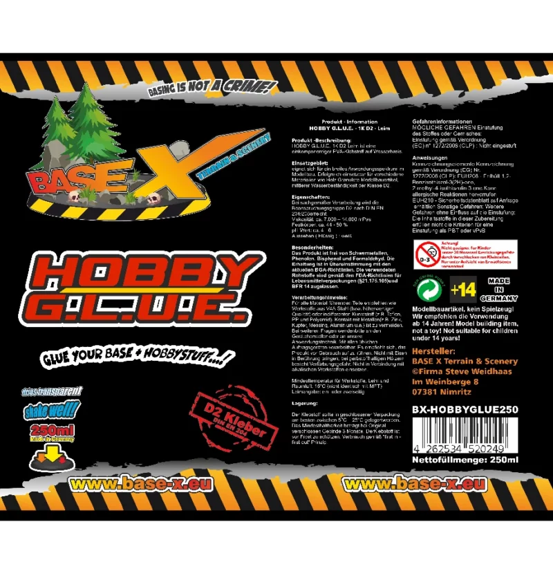 BASE X Hobby Glue