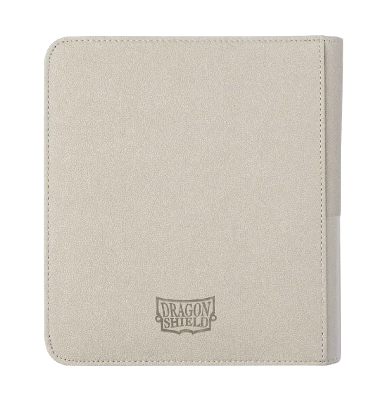 Zipster Binder Small - Ashen White