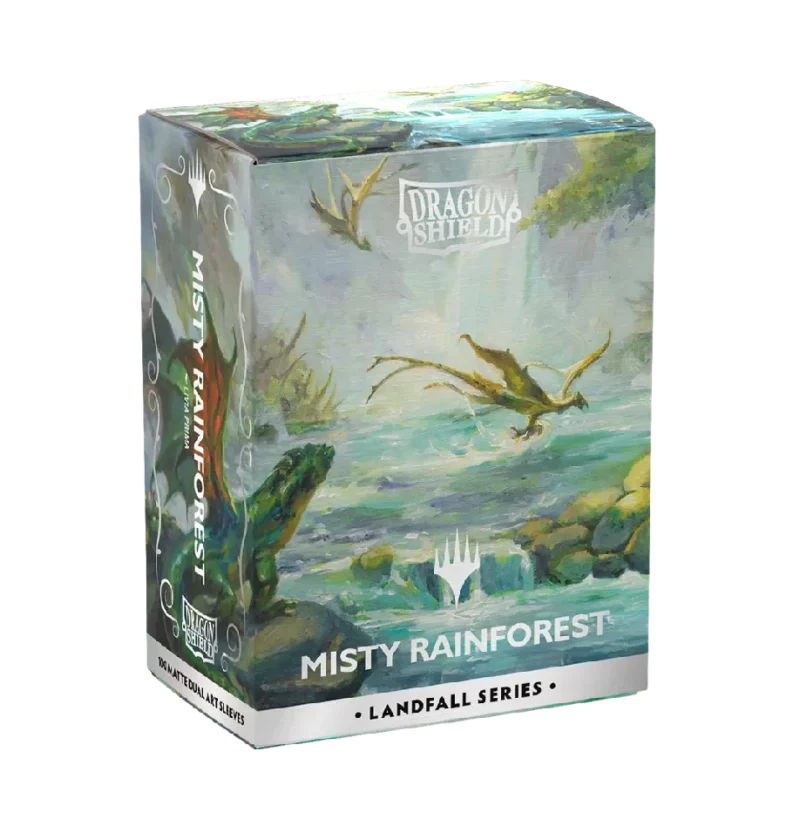Landfall Series - Misty Rainforest - Matte Dual Art Sleeves