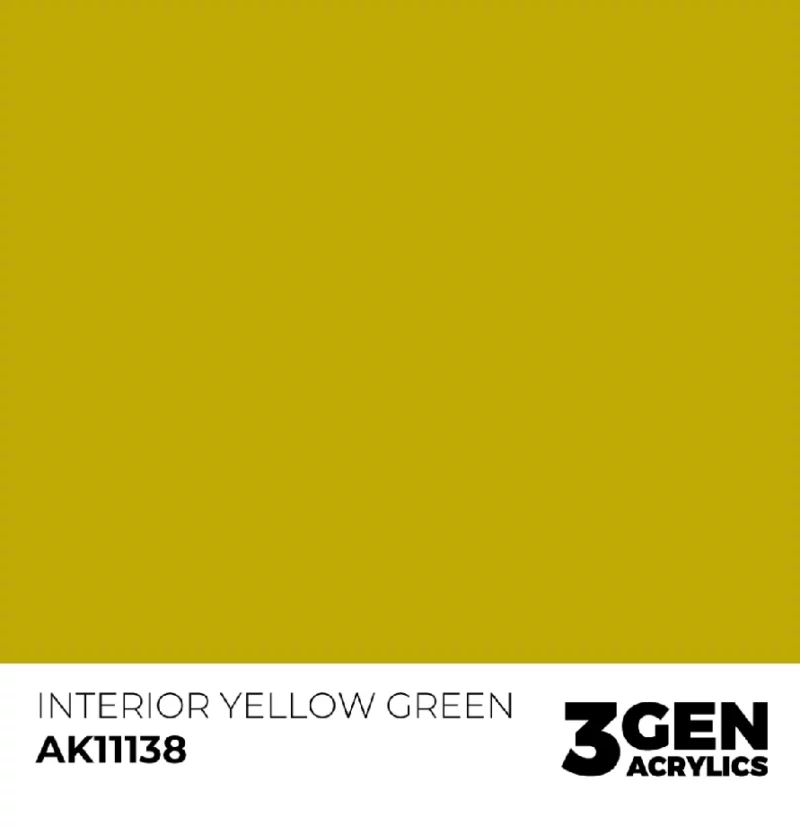 AK 3Gen Interior Yellow Green