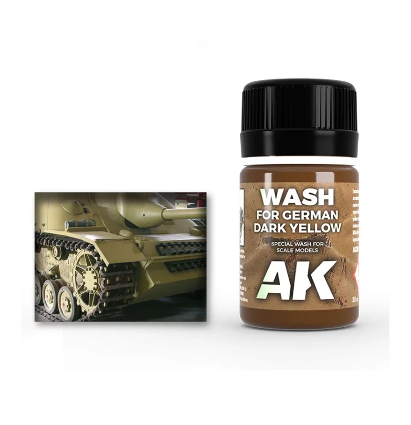 AK Dark Yellow Wash