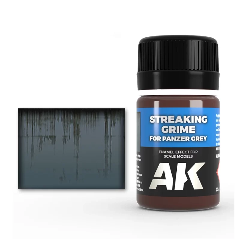 AK Streaking Grime for Panzer Grey