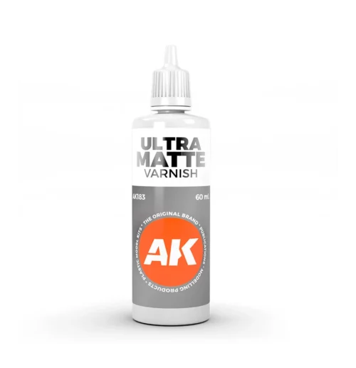 AK Ultra Matte Varnish 60ml AK Ultra Matte Varnish