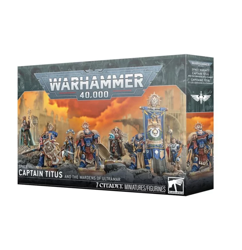 Captain Titus and The Wardens of Ultramar box