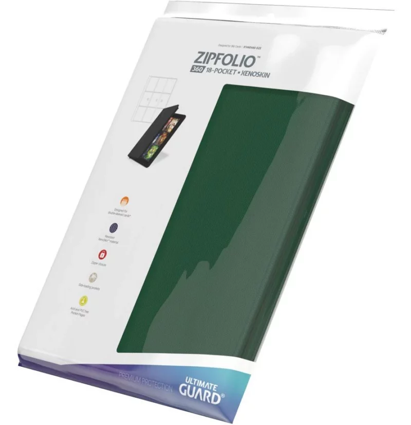 Ultimate Guard Zipfolio 360 Grün 3 Ultimate Guard Zipfolio 360 Grün