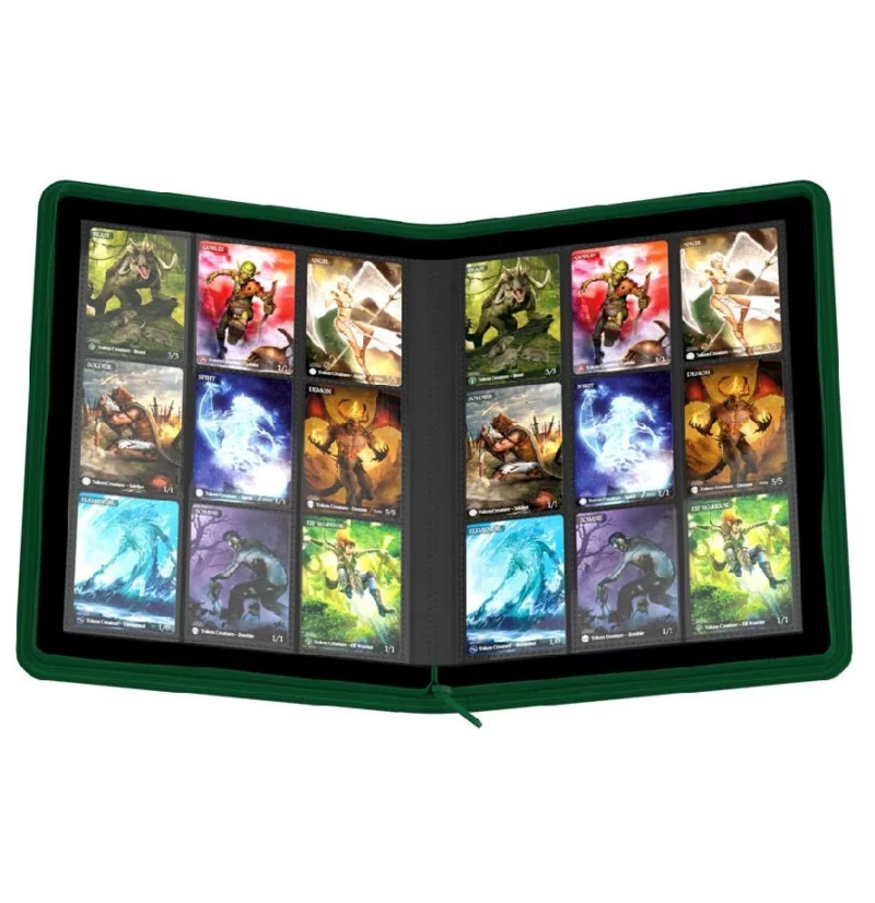 Ultimate Guard Zipfolio 360 Grün 4 Ultimate Guard Zipfolio 360 Grün
